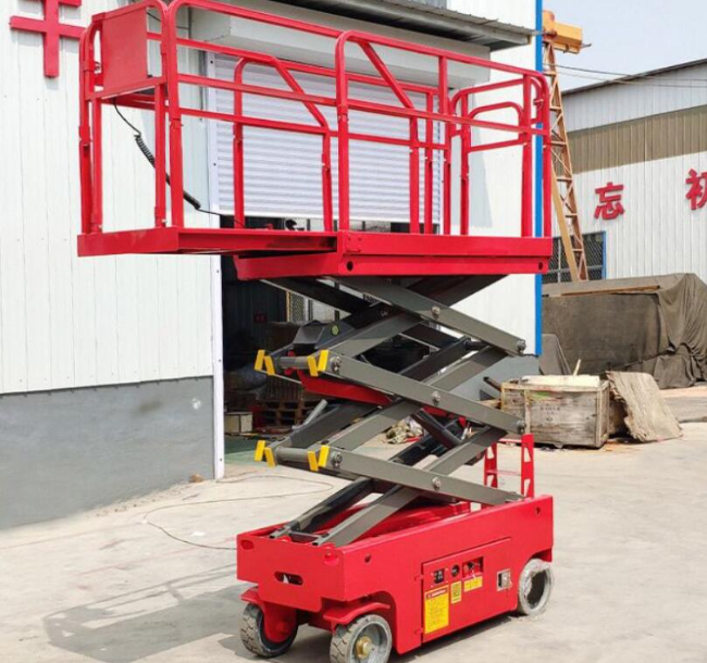 进贤移动剪叉式升降机